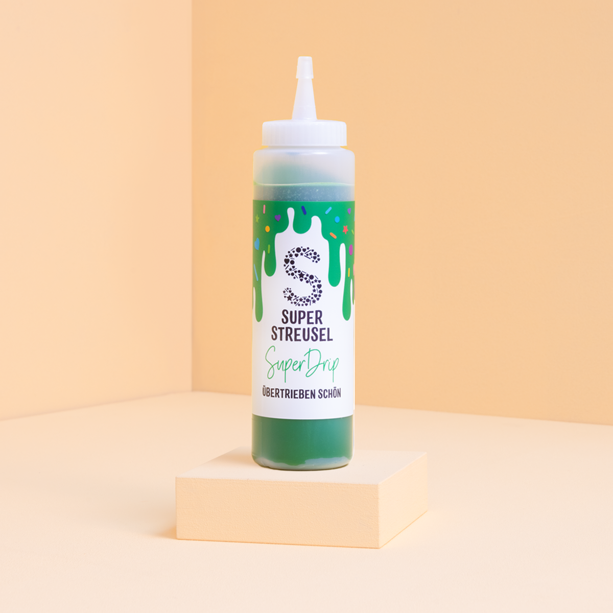 super-streusel-superdrip-kuchenglasur-flasche-dunkelgr-n-vanille-schoko image 1