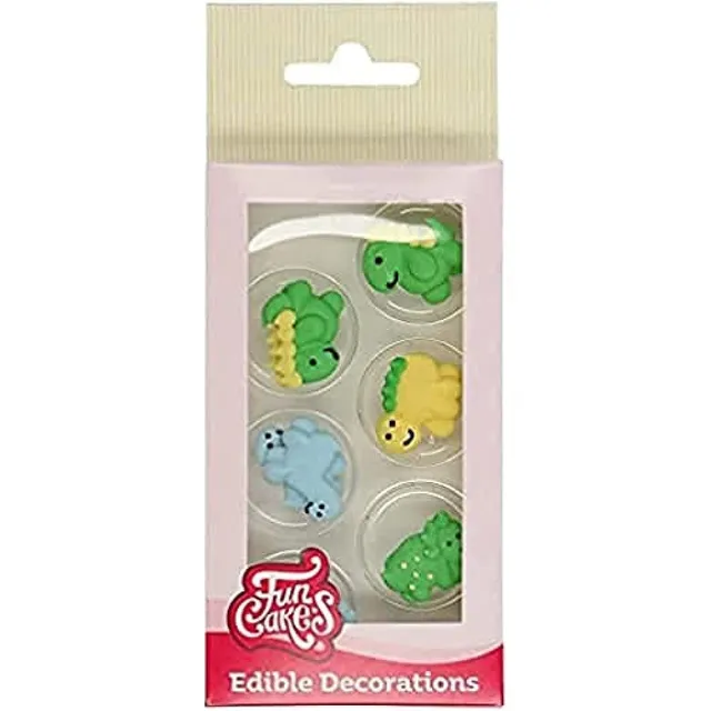 funcakes-zucker-dekorationen-dinosaurier-set-12-st-ck-essbar-glutenfrei image 1