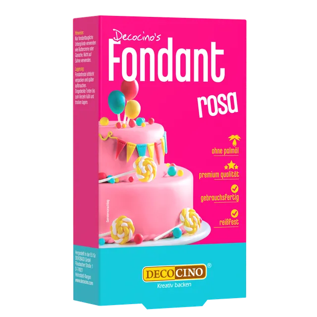 decocino-fondant-rosa-250g-rollfondant-zum-eindecken image 1