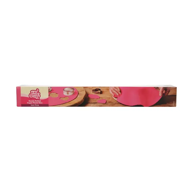 funcakes-rollfondant-disc-hot-pink-ausgerollte-fondant-decke-36-cm-x-3-mm-430-g image 1