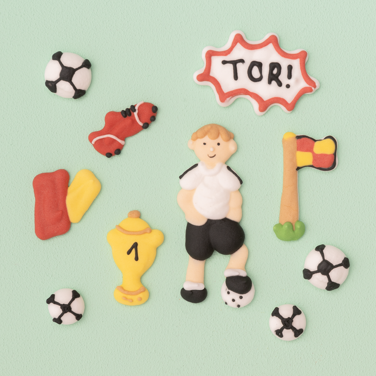 super-streusel-superdinger-elfmeterchen-zuckerfiguren-fu-ball-set image 2