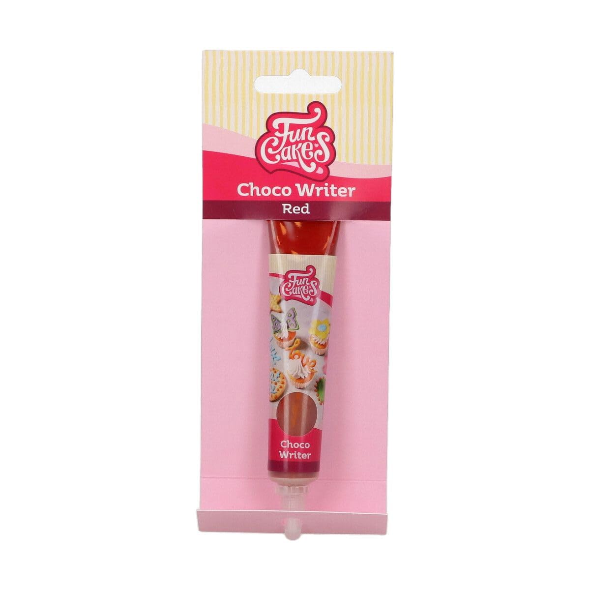 funcakes-choco-writer-lebensmittelfarbe-stift-rot-25-g image 1