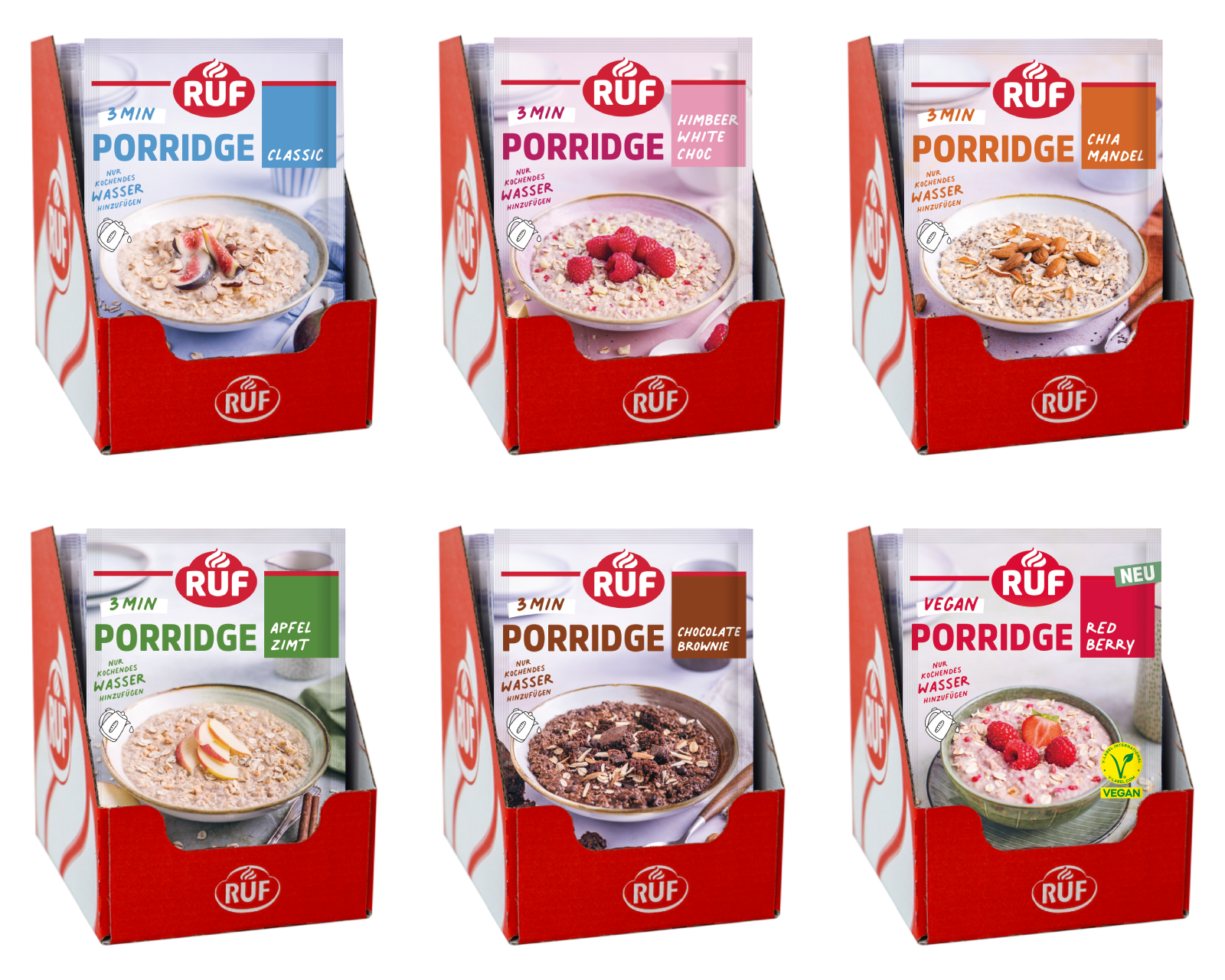 ruf-snack-box-refill-set-bestseller-porridge-nachf-llpack-6-trays-x-13-portionen image 1