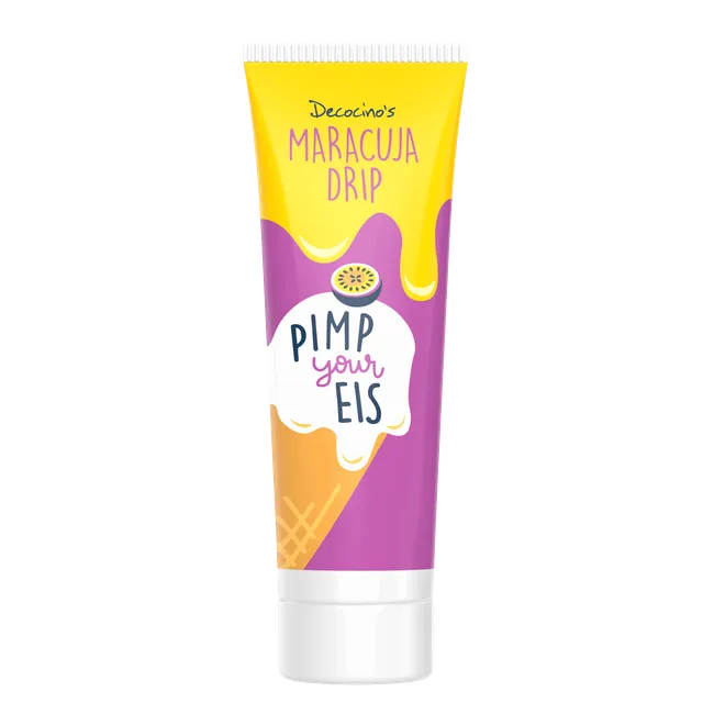 decocino-pimp-your-eis-maracuja-drip-frucht-topping-100g image 1