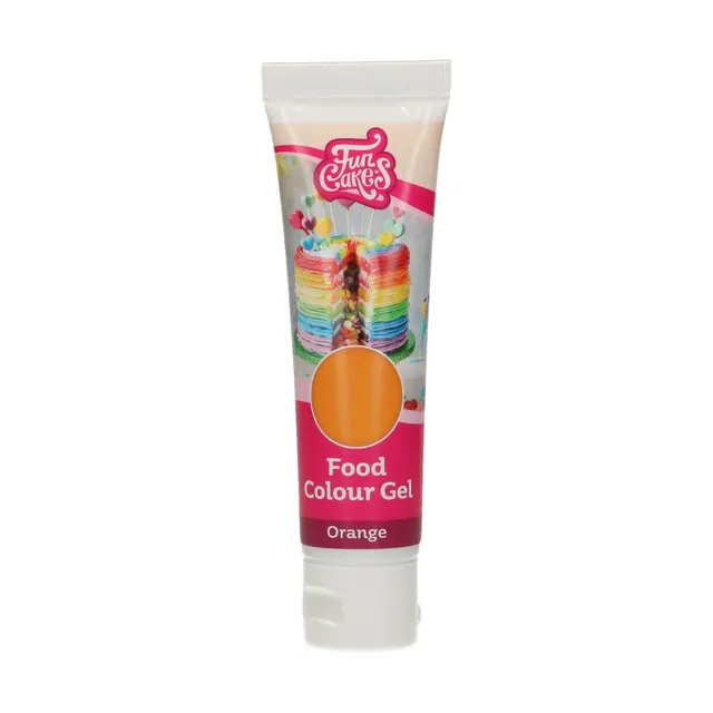 funcakes-food-colour-gel-orange-30-g image 1