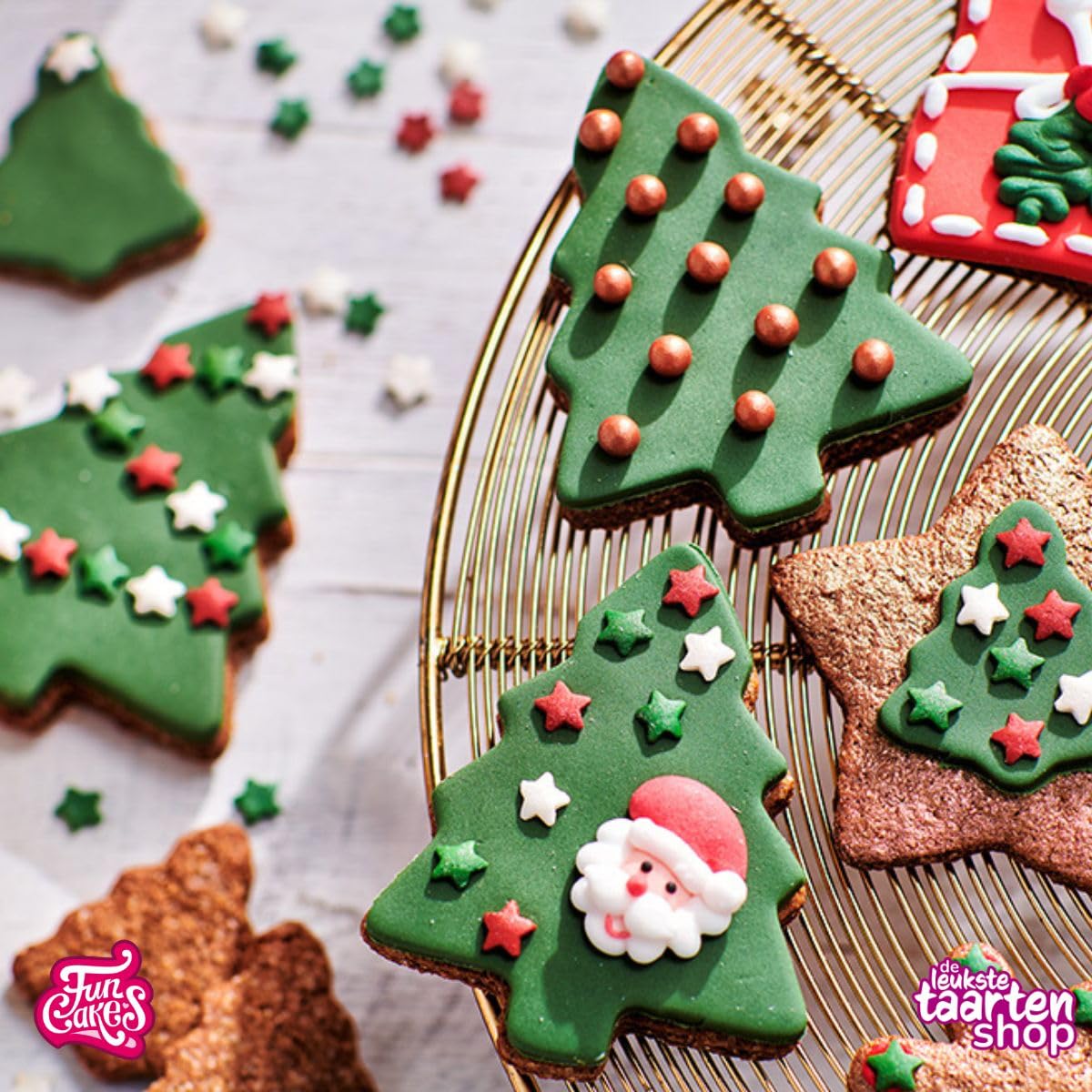 funcakes-chocolate-decorations-schokofiguren-colourful-christmas-8-st-ck image 3