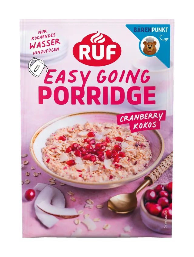 ruf-porridge-cranberry-kokos-instant-fr-hst-ck image 1