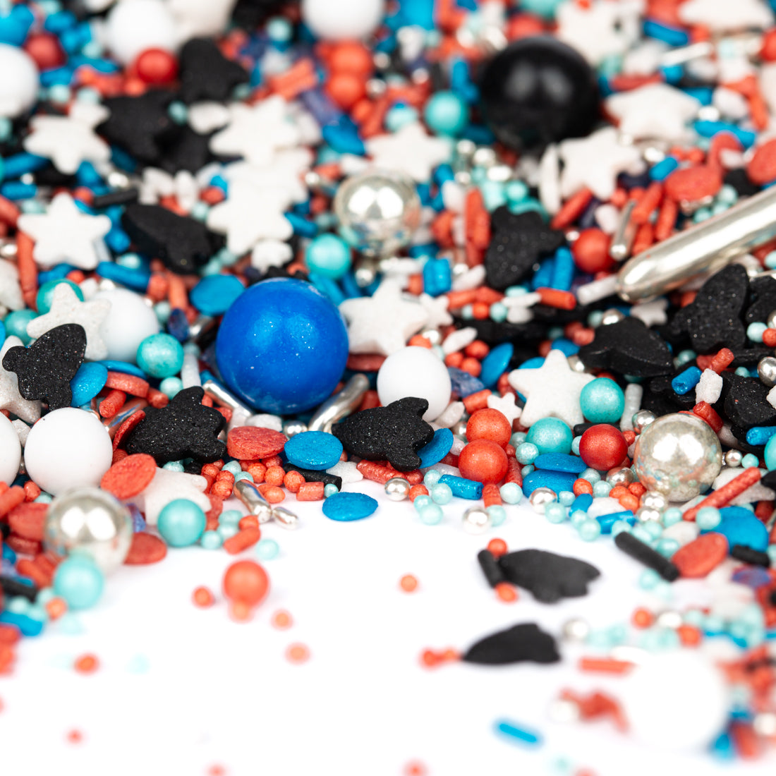 super-streusel-raketenpulver-streuselmix-weltraum-blau-silber image 1