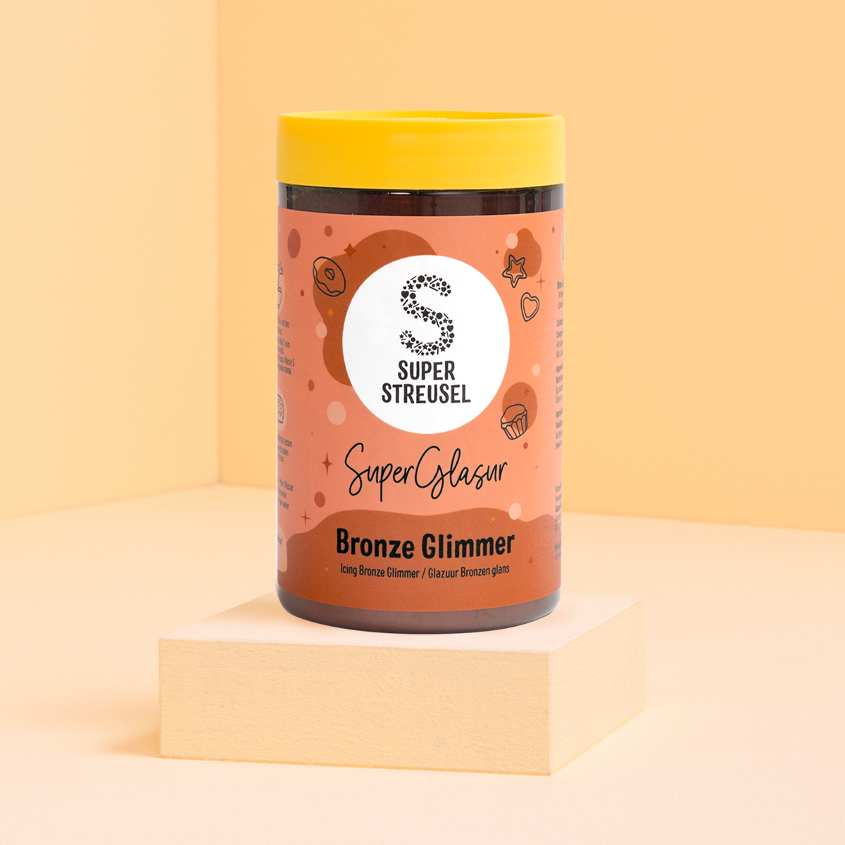 super-streusel-superglasur-bronze-glimmer-zuckerglasur image 1