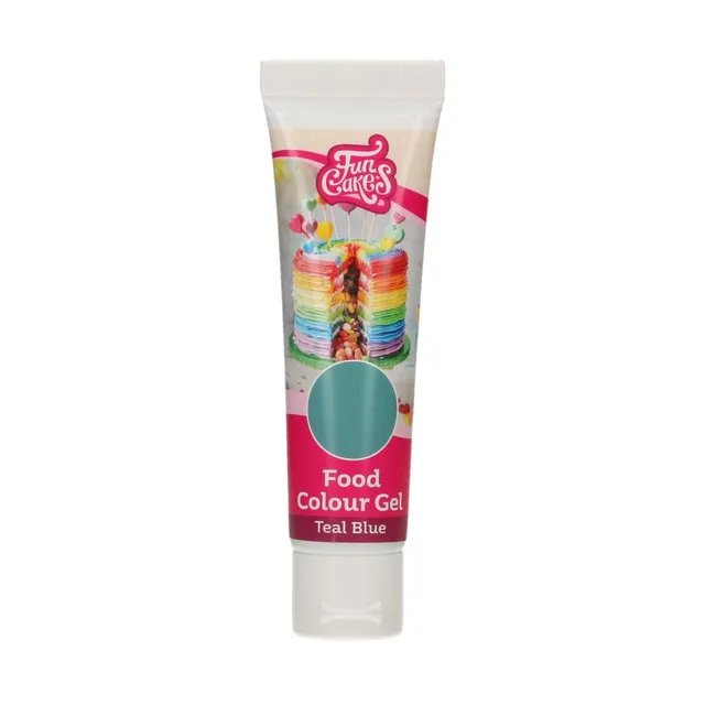 funcakes-food-colour-gel-teal-blue-lebensmittelfarbe-gel-30-g image 1