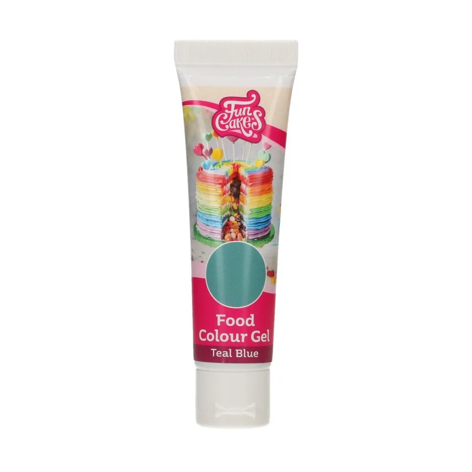 funcakes-food-colour-gel-teal-blue-lebensmittelfarbe-gel-30-g image 1