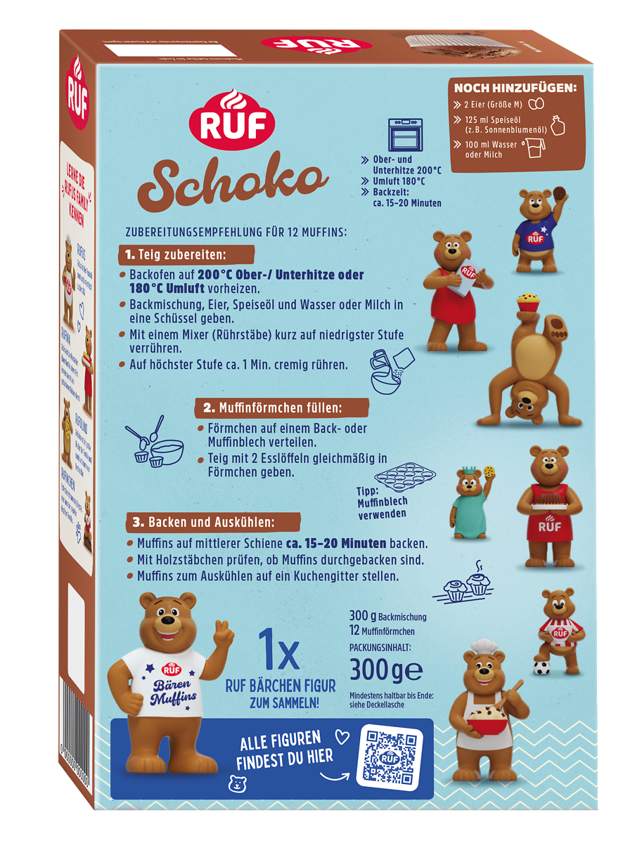 ruf-b-ren-muffins-schoko-backmischung-muffins-mit-f-rmchen-figur image 2