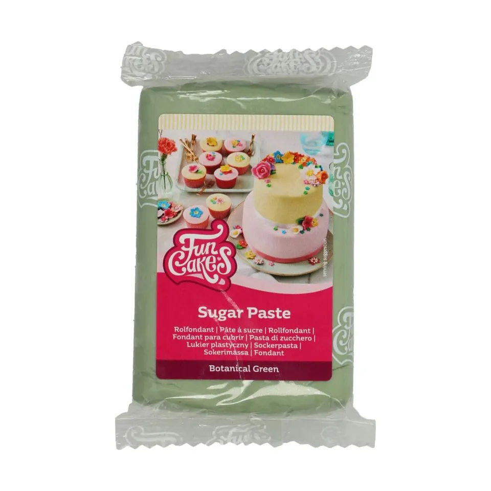 funcakes-sugar-paste-rollfondant-botanical-green-250-g-zuckerpaste-gr-n image 1