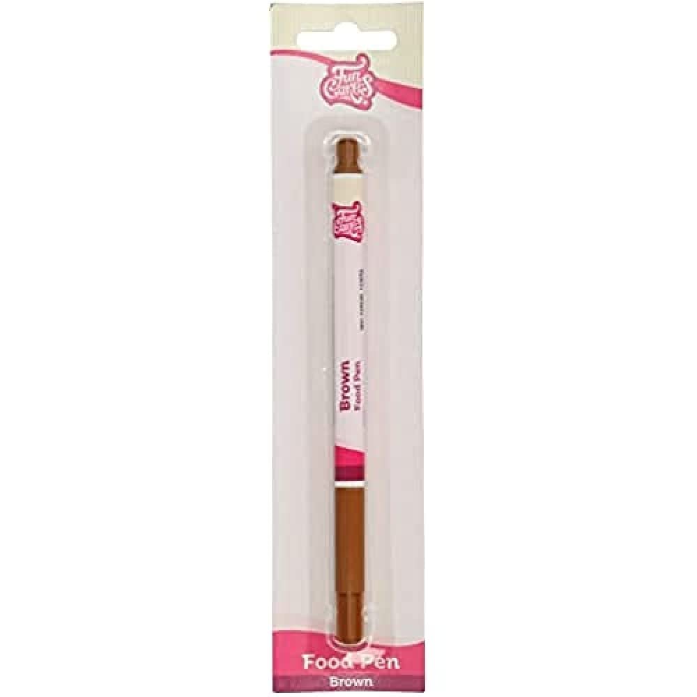 funcakes-food-pen-braun-essbarer-lebensmittelfarbstift-f-r-kuchen-kekse image 1