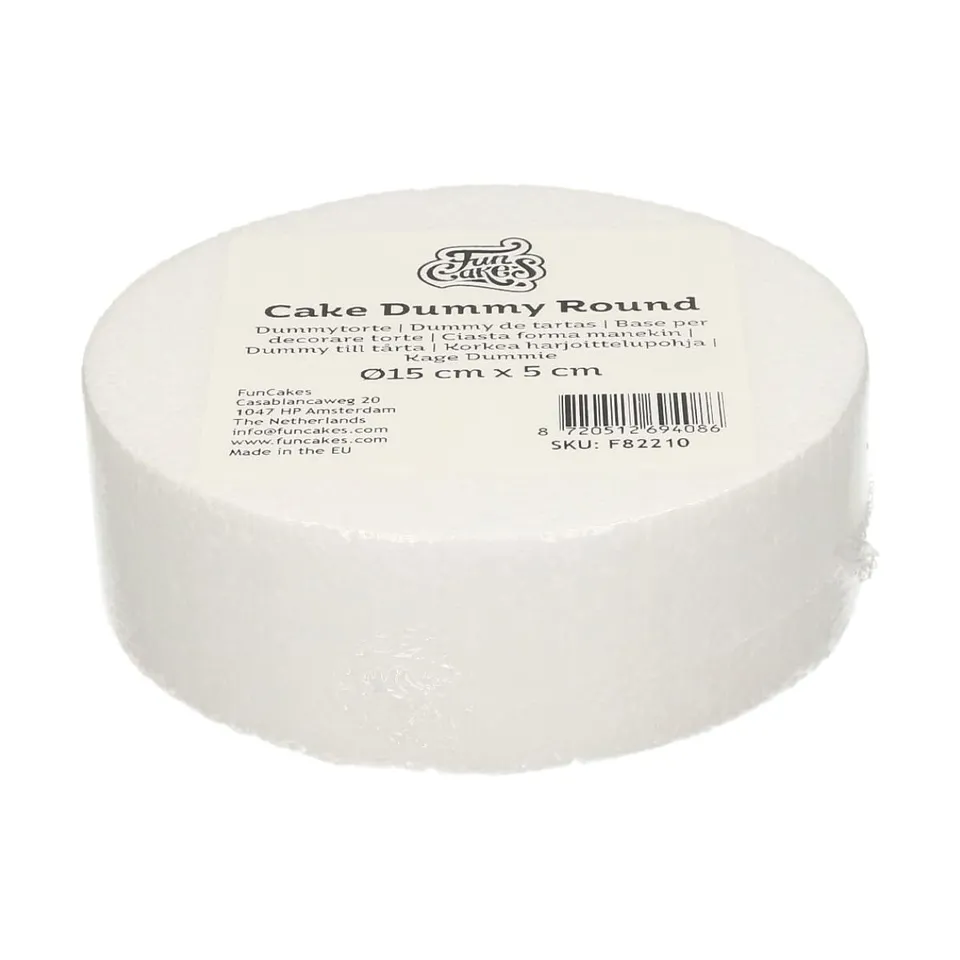 funcakes-cake-dummy-rund-15-cm-x-5-cm-wei image 1