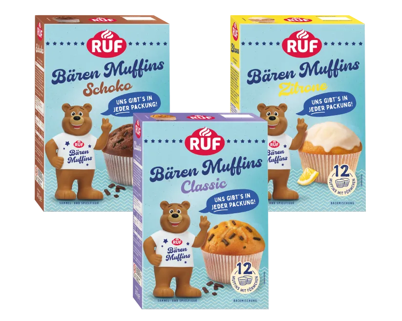 ruf-b-ren-muffins-set-3-st-ck-classic-zitrone-schoko image 1