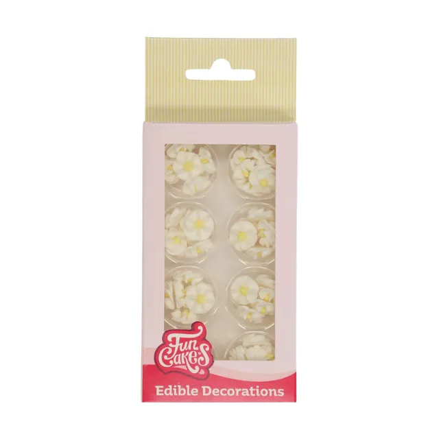 funcakes-sugar-decorations-zuckerfiguren-mini-flowers-56-st-ck image 1