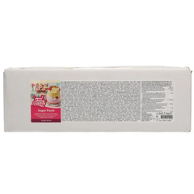 funcakes-rollfondant-bright-white-sugar-paste-5-kg image 1