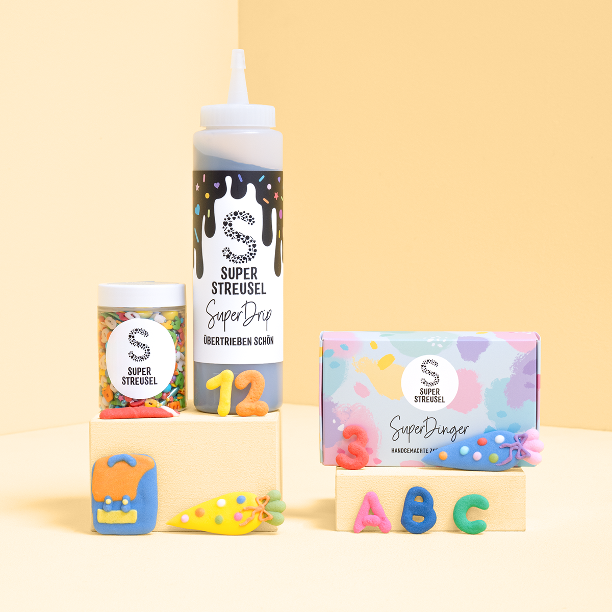 super-streusel-einschulungsset-produktset-mit-streuselmix-und-superdrip image 1