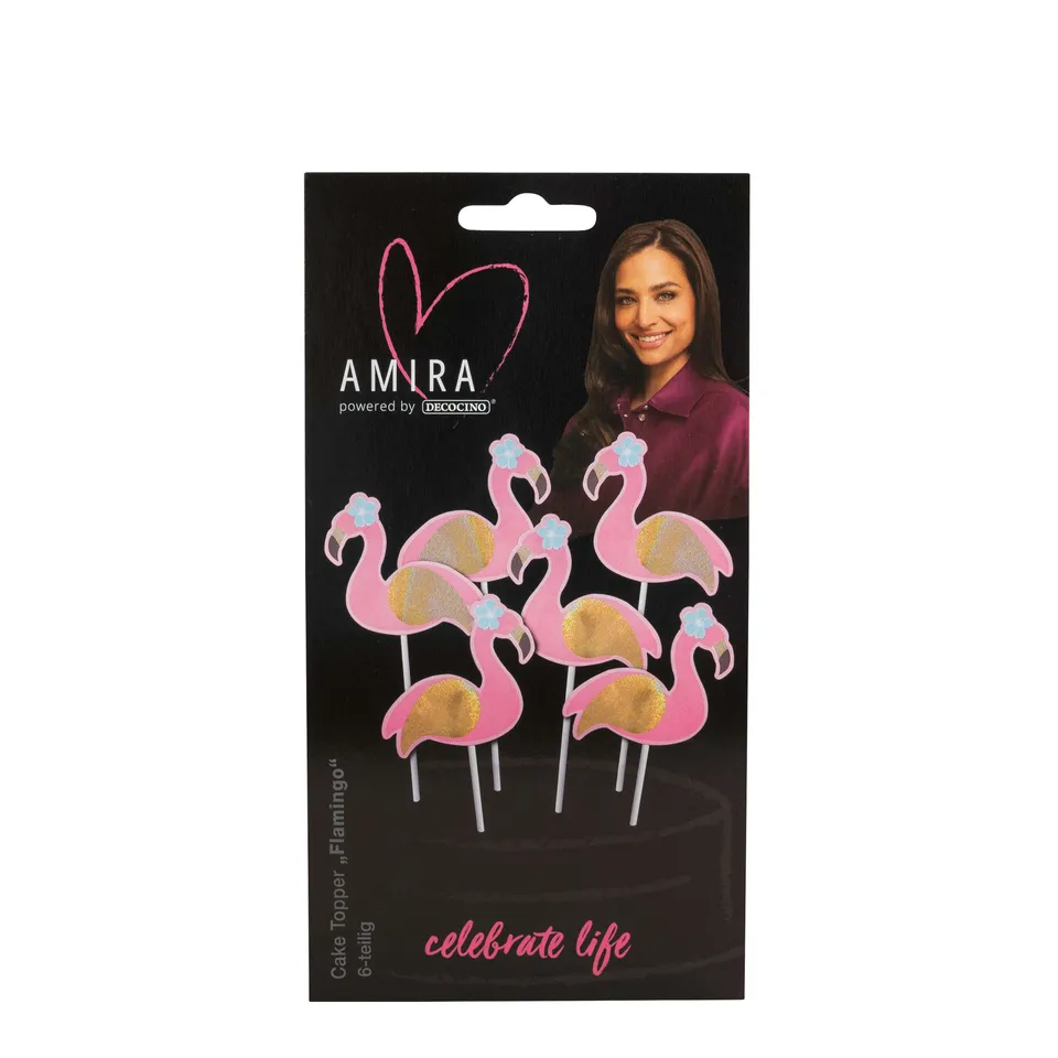 decocino-cake-topper-flamingo-6-tlg-by-amira-glitzer-tortendeko image 1