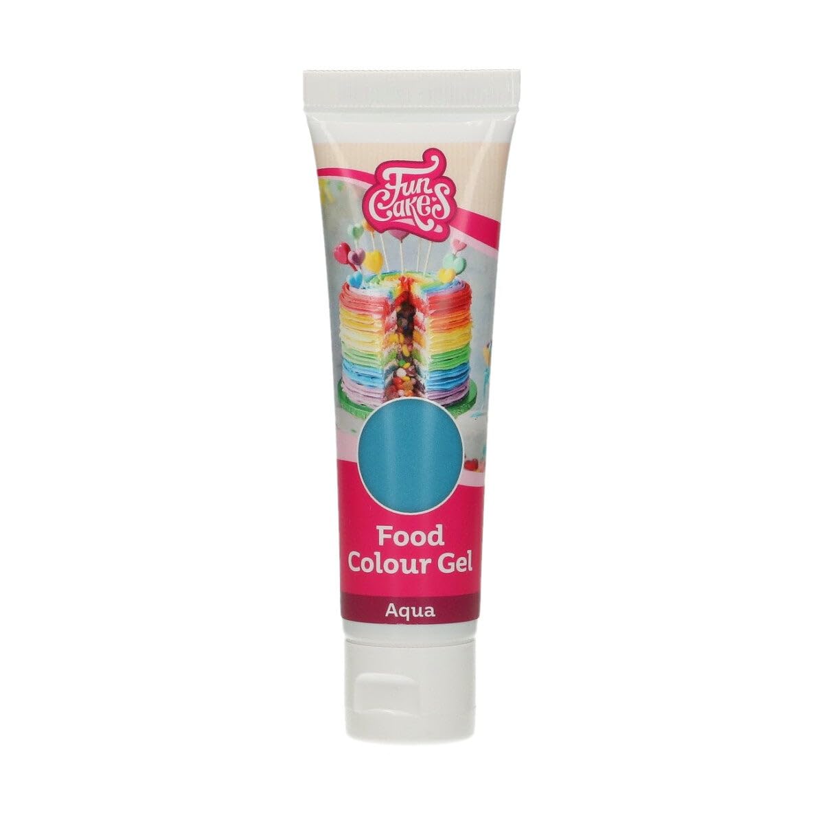 funcakes-food-colour-gel-aqua-wassert-rkis-30-g image 1