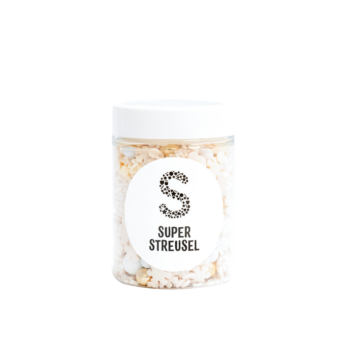 super-streusel-wei-eweihnacht-streuselmix-wei-gold-winter-mix-mit-schneeflocken image 4