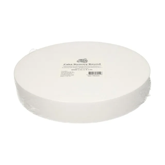 funcakes-cake-dummy-rund-30-cm-x-5-cm-wei image 1
