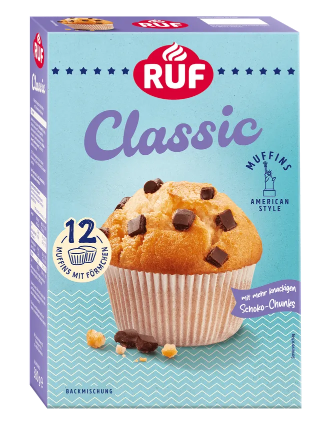 ruf-classic-muffins-backmischung-american-style-mit-schoko-chunks image 1