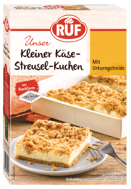 ruf-kleiner-k-se-streusel-kuchen-backmischung-kleiner-blechkuchen image 1
