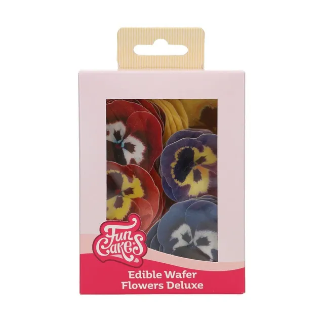 funcakes-edible-wafer-flowers-essbare-blumen-pansy-mix-30-st-ck image 1