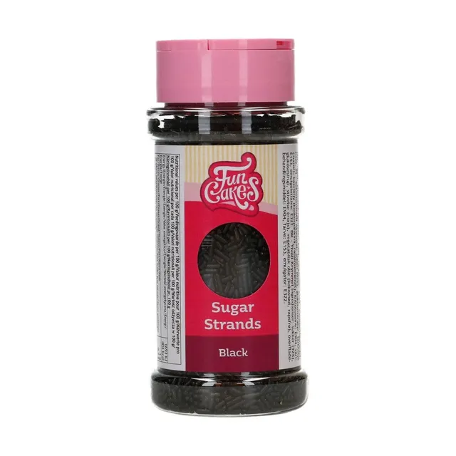 funcakes-sugar-strands-zuckerstreusel-black-80-g image 1