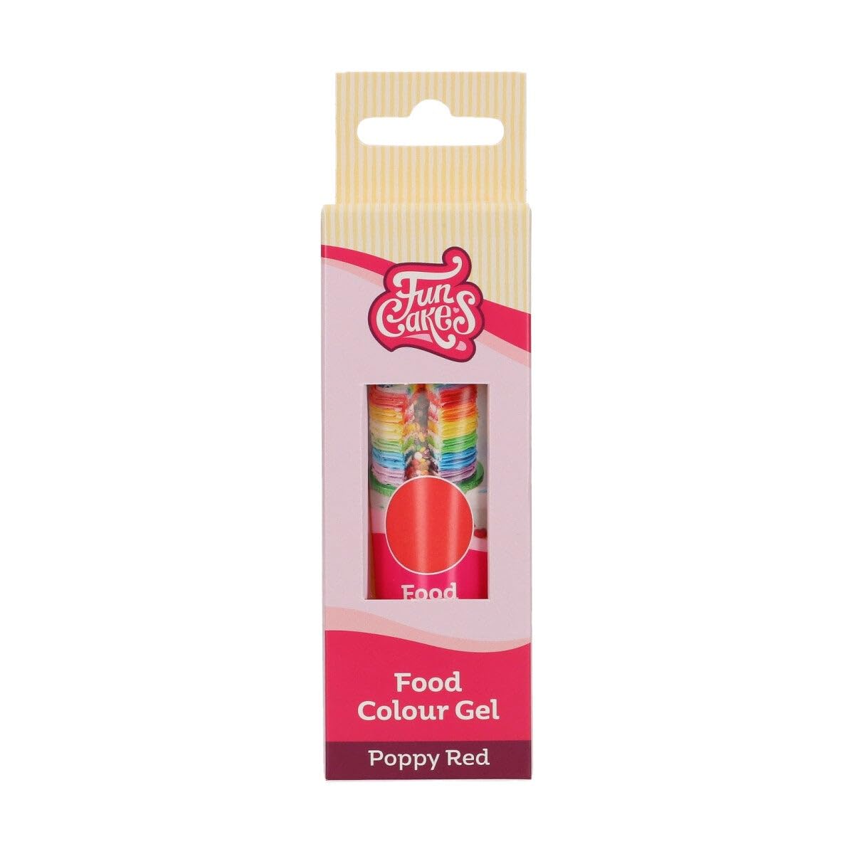 funcakes-food-colour-gel-poppy-red-mohnrot-30-g image 7