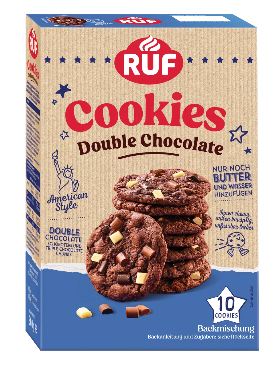ruf-cookies-double-chocolate-backmischung image 1