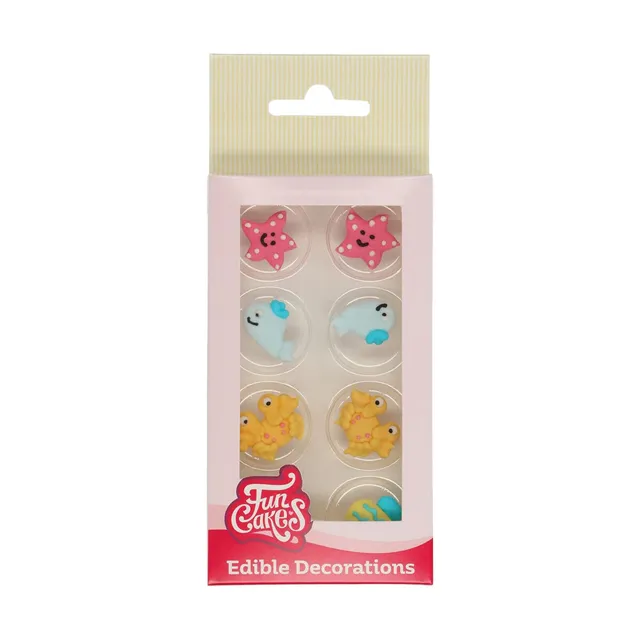 funcakes-zuckerfiguren-sea-life-sugar-decorations-8-st-ck image 1