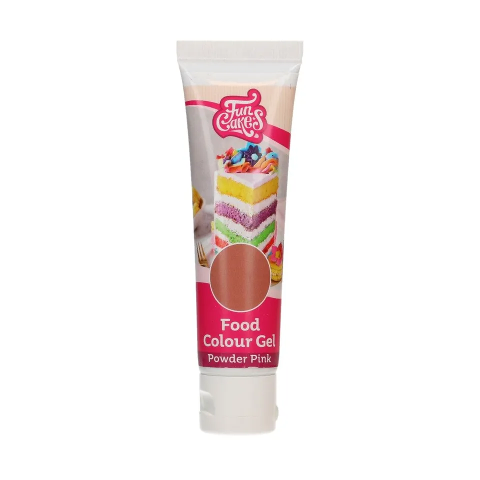 funcakes-food-colour-gel-lebensmittelfarbe-powder-pink-30-g image 1