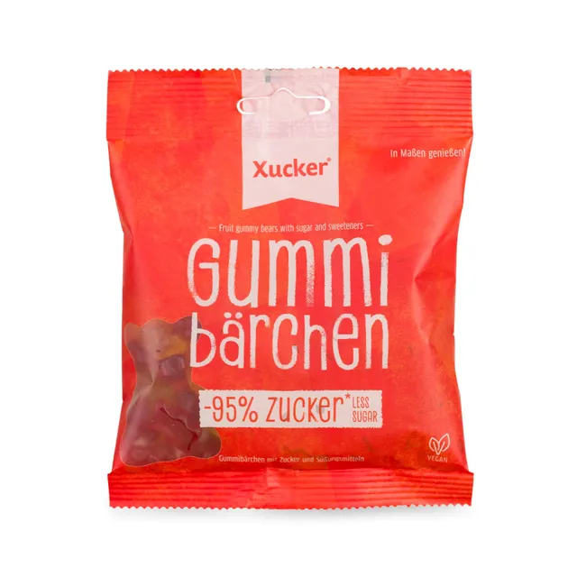 xucker-gummib-rchen-ohne-zucker-100-g-vegane-fruchtgummis-mit-xylit image 1