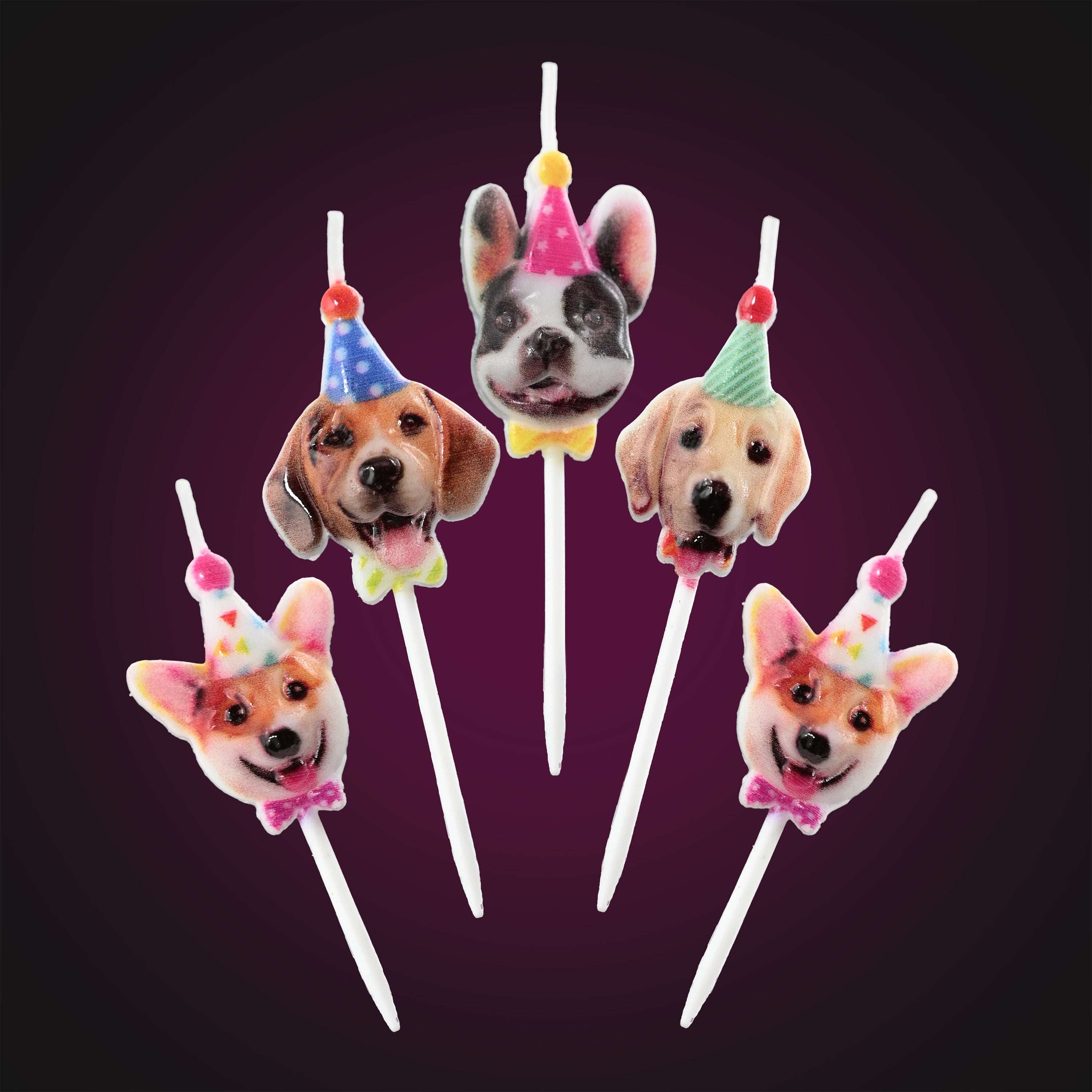 decocino-kerzen-set-partyhunde-5-tlg-by-amira image 2