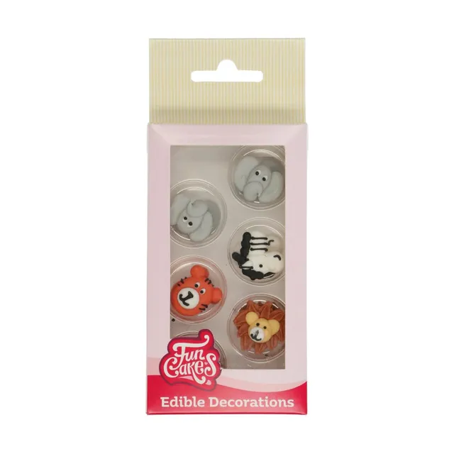 funcakes-zucker-dekorationen-safaritiere-set-12-st-ck image 1