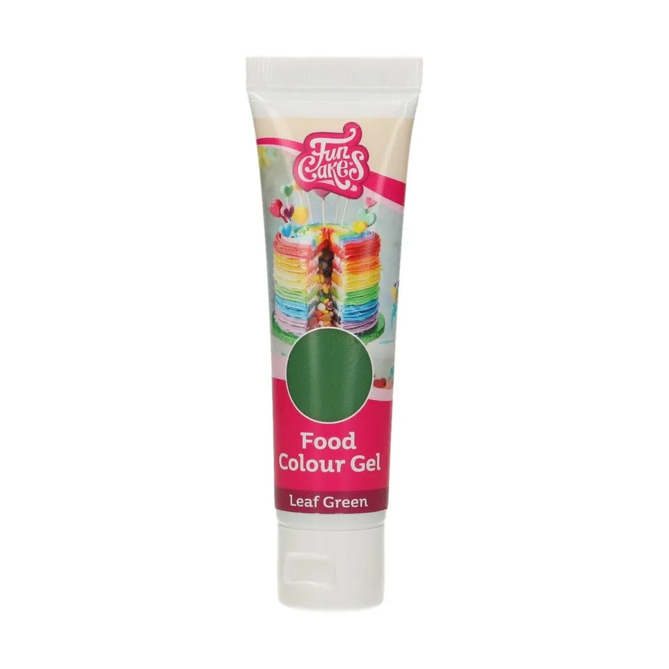funcakes-food-colour-gel-leaf-green-30-g-hochkonzentrierte-lebensmittelfarbe image 1