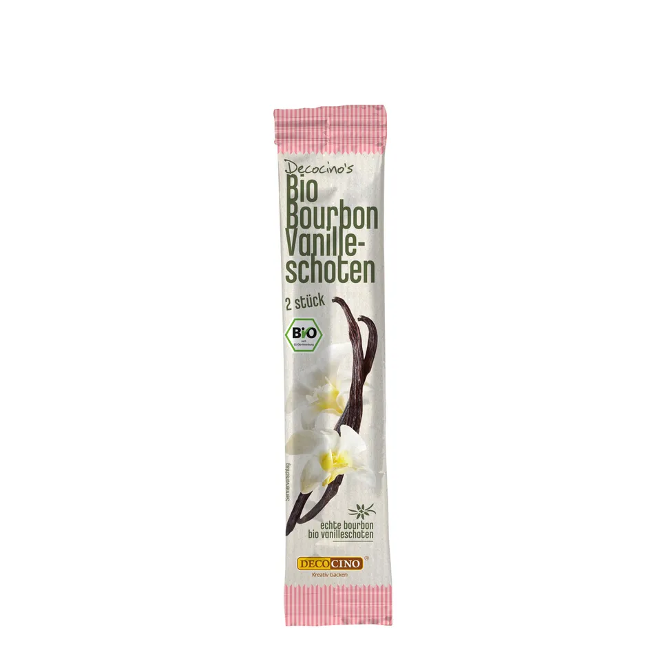 decocino-bio-vanilleschote-im-folienschlauch-2-stk-bourbon-vanille image 1