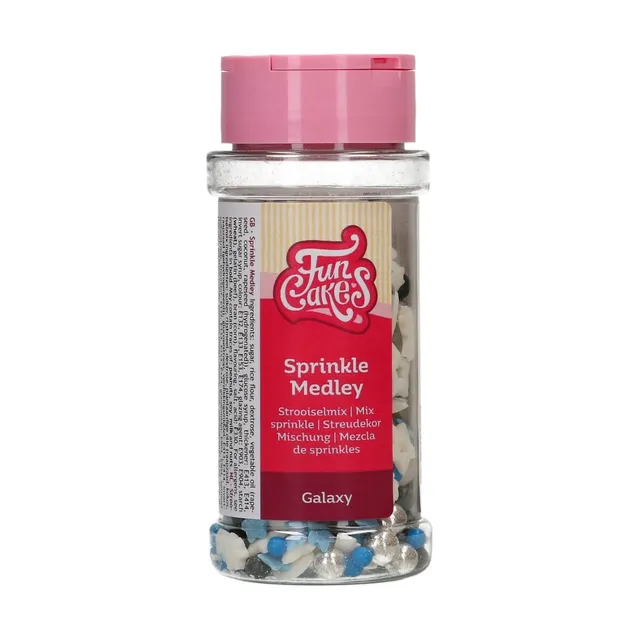 funcakes-streusel-medley-galaxy-zuckerstreusel-50-g image 1