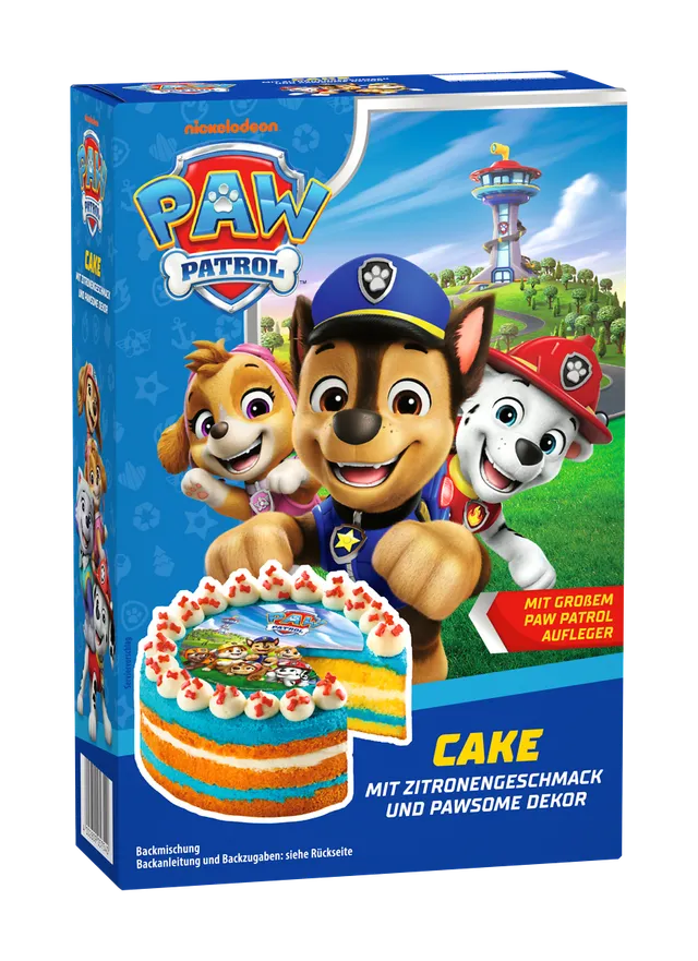 ruf-x-paw-patrol-cake-backmischung-backset-mit-zitronen-creme image 1