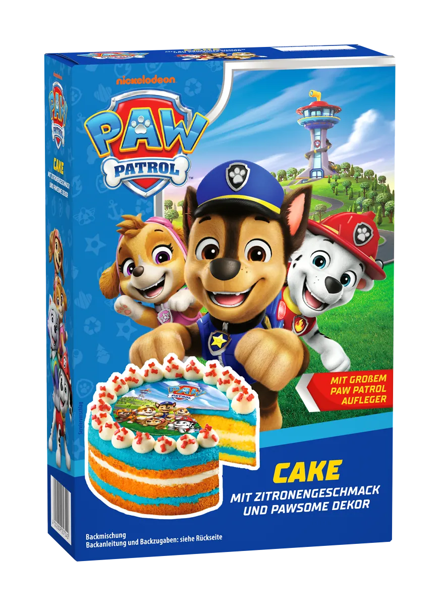 ruf-x-paw-patrol-cake-backmischung-backset-mit-zitronen-creme image 1