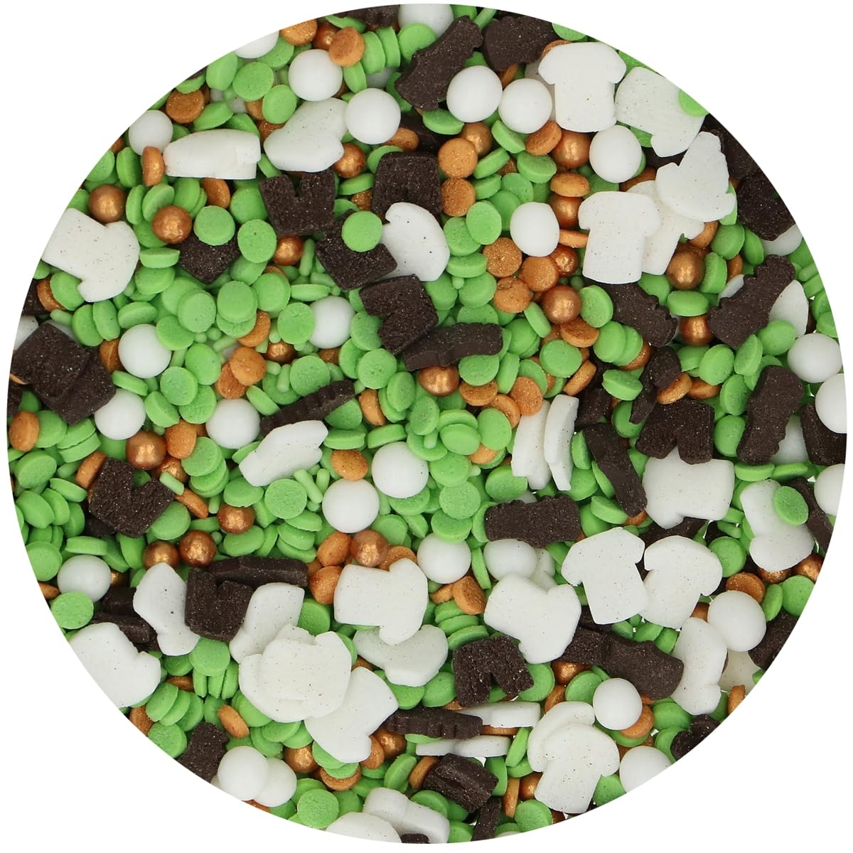 funcakes-sprinkle-medley-zuckerstreusel-golden-football-65-g image 2