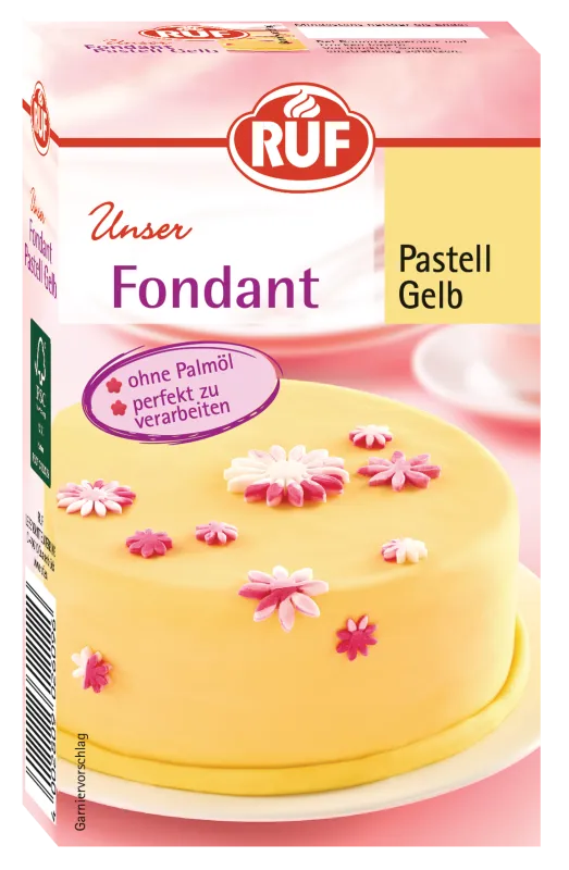 ruf-fondant-pastell-gelb-rollfondant-zum-eindecken image 1