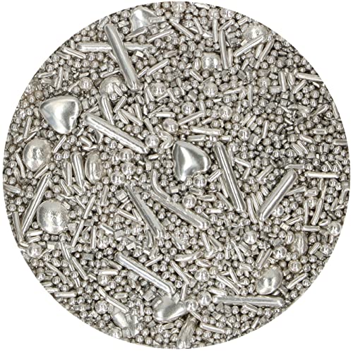 funcakes-sprinkle-medley-silver-65-g-silberne-zuckerstreusel image 4