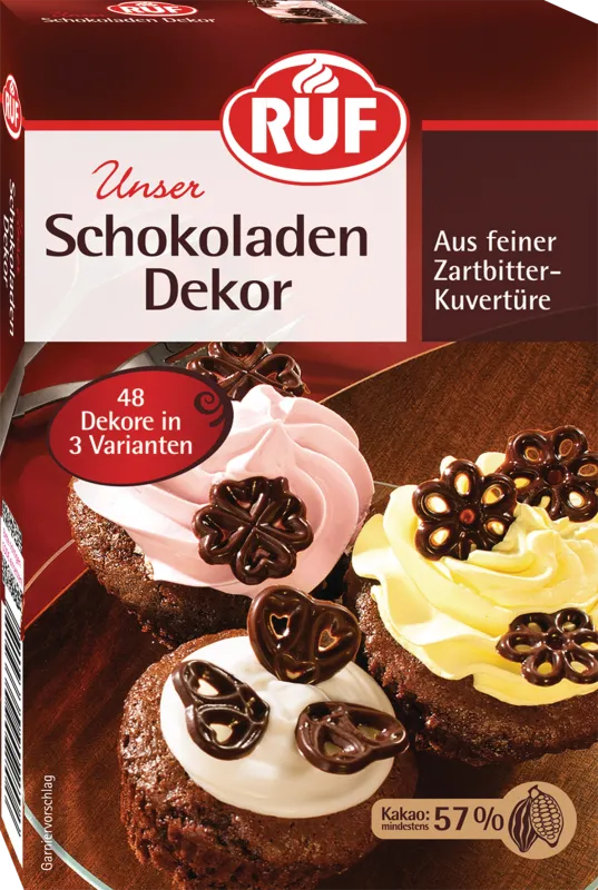 ruf-schokoladen-dekor-48-schoko-dekore-in-3-varianten image 1