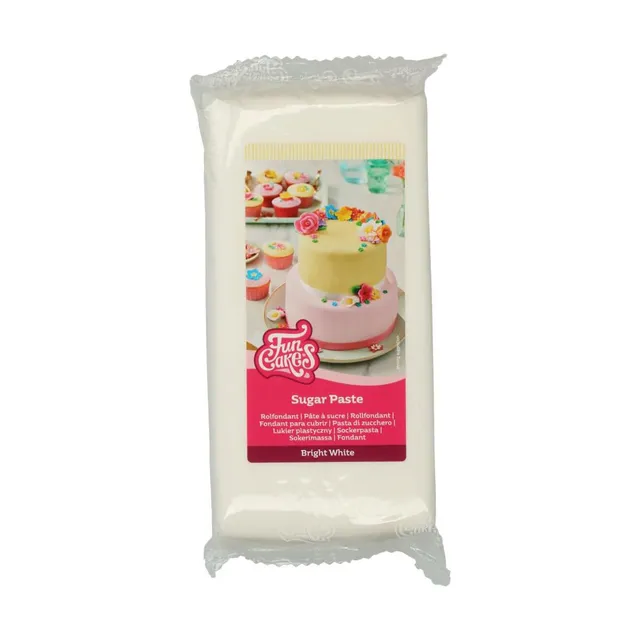 funcakes-rollfondant-bright-white-sugar-paste-wei-1-kg image 1