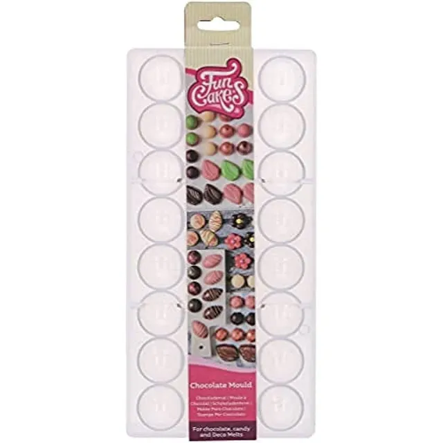funcakes-chocolate-mould-kuppel-schokoladenform-dome image 1
