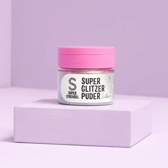 super-streusel-superglitzerpuder-silber-essbar image 1